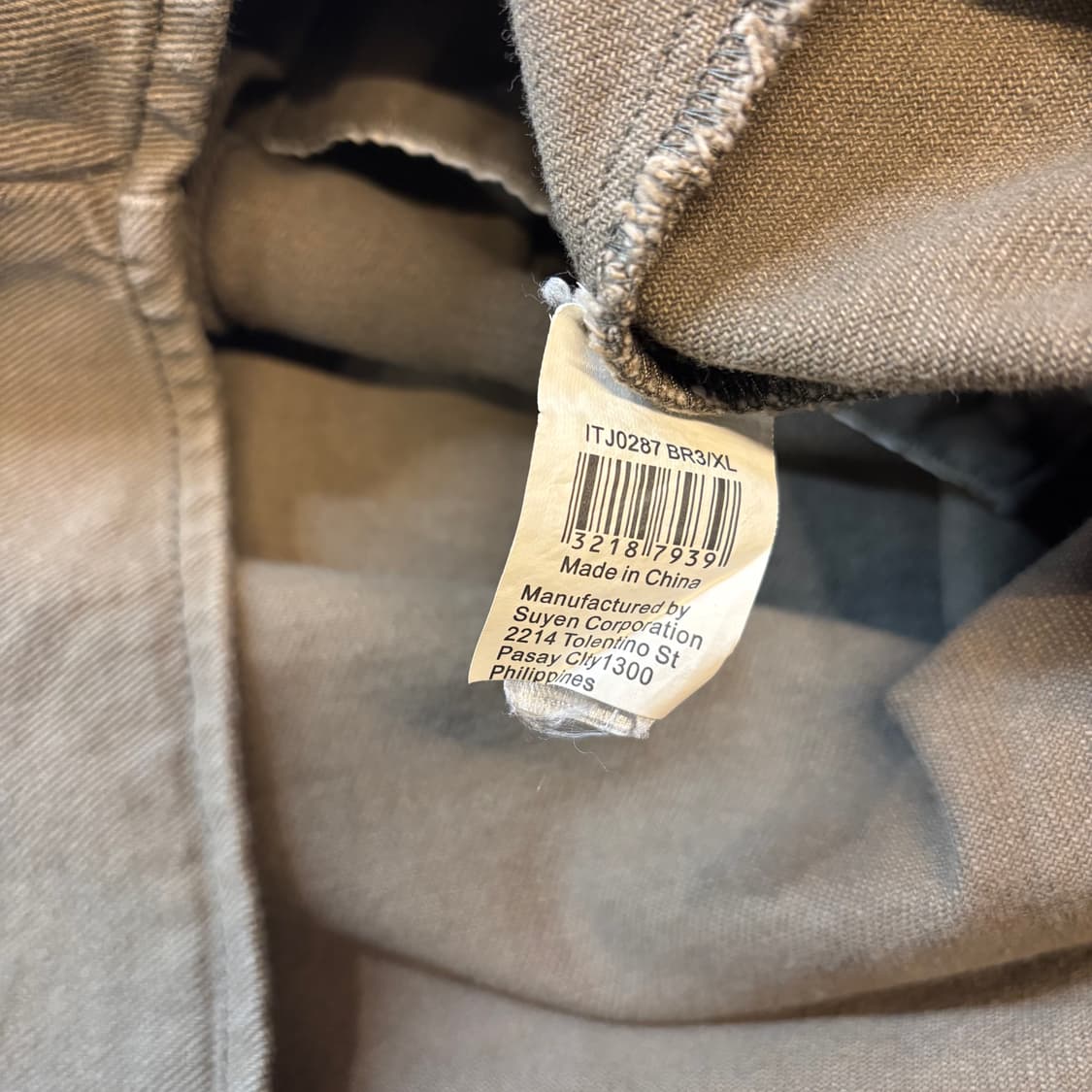 윌리차바리아 / 벤치 다크 올리브 워크 자켓 상품이미지10