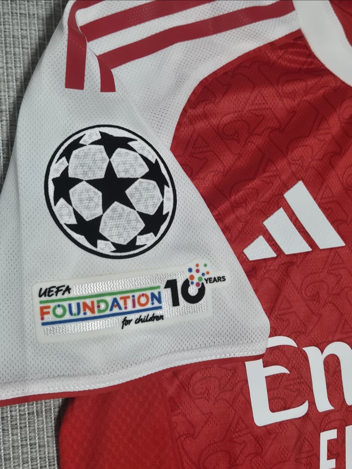 25-26 아스날 요케레스 홈 유니폼 L사이즈 상품이미지5