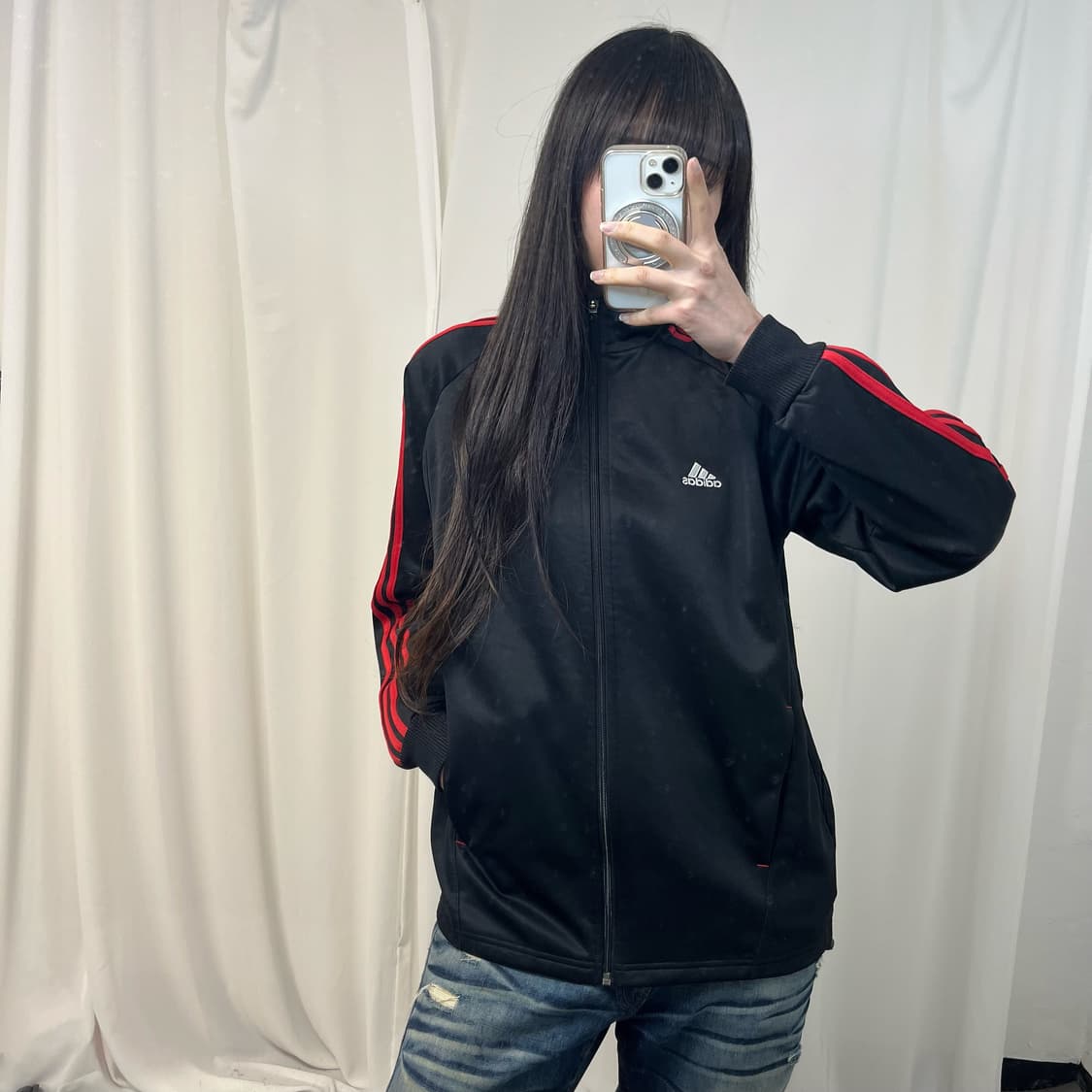 Adidas black red jersey 상품이미지1