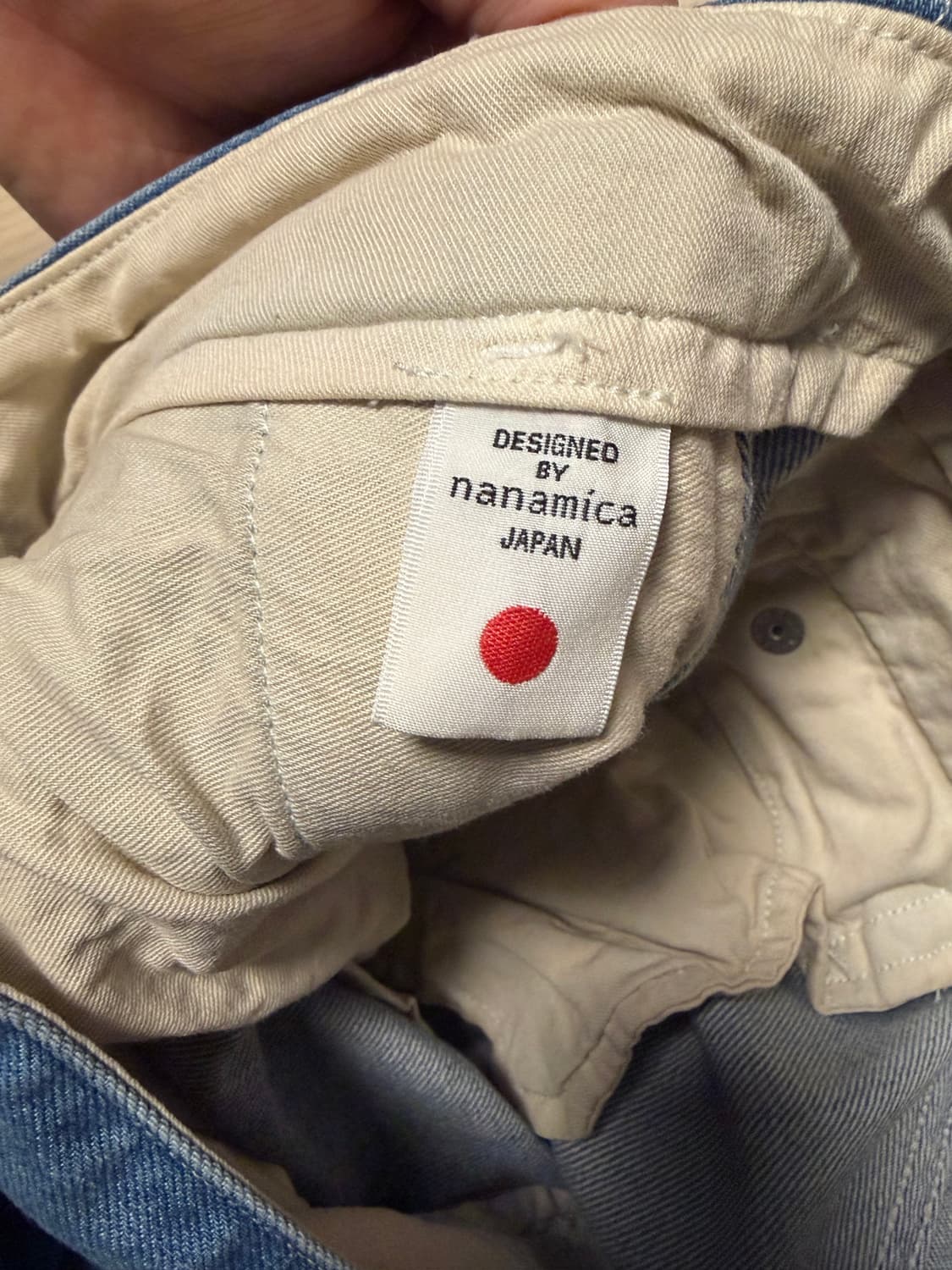 [32] 나나미카 와이드 데님 팬츠 블리치 상품이미지2