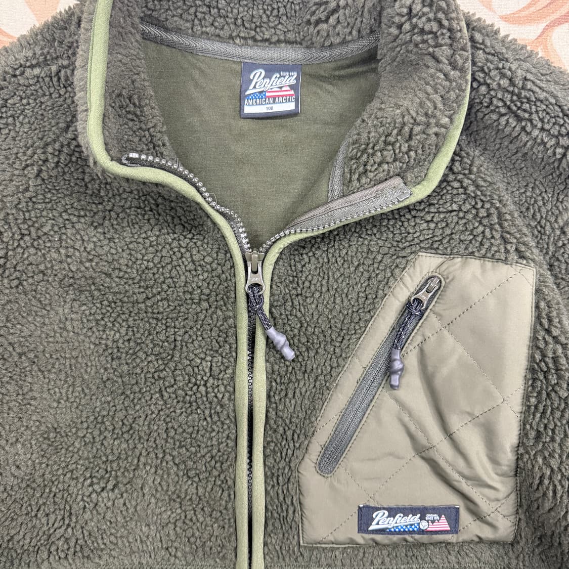 (L)펜필드 Penfield 플리스 자켓(올리브) 상품이미지2