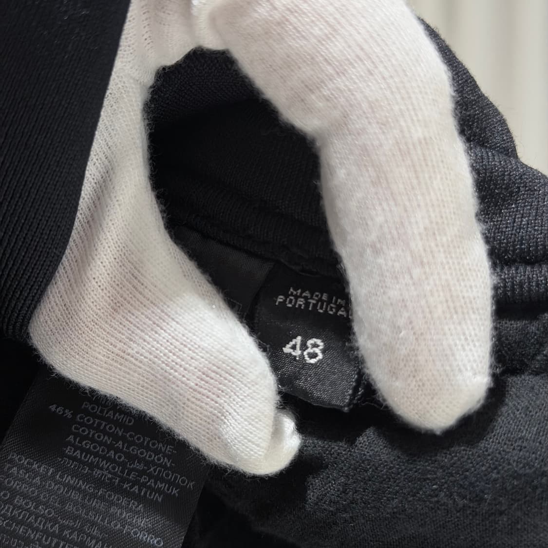 (S+ /50&48) / 톰포드 드로스트링 블랙 코튼 트레이닝 셋업 상품이미지8