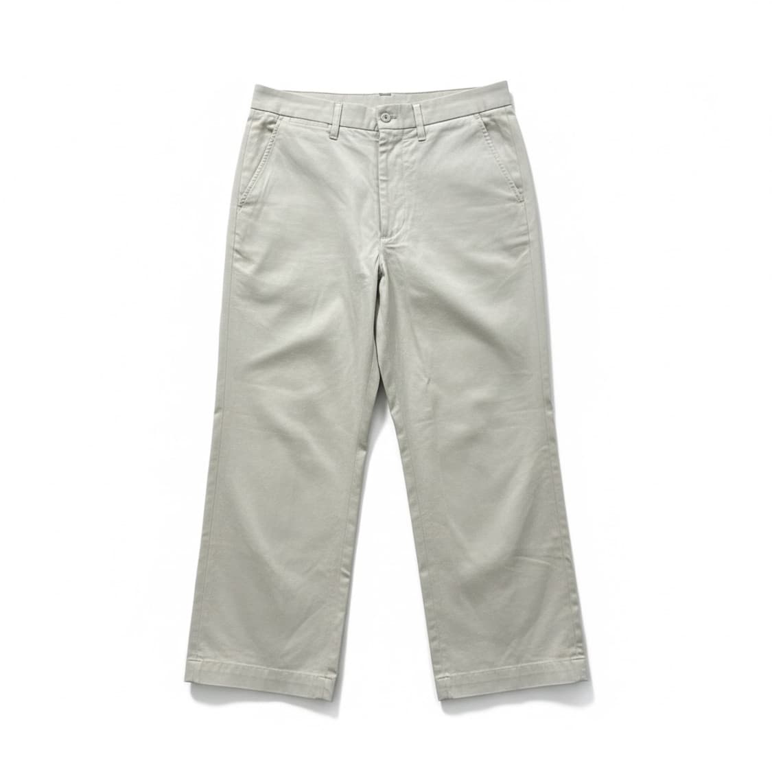 토마스모어 베이지 면바지 캐주얼 팬츠 S 상품이미지1