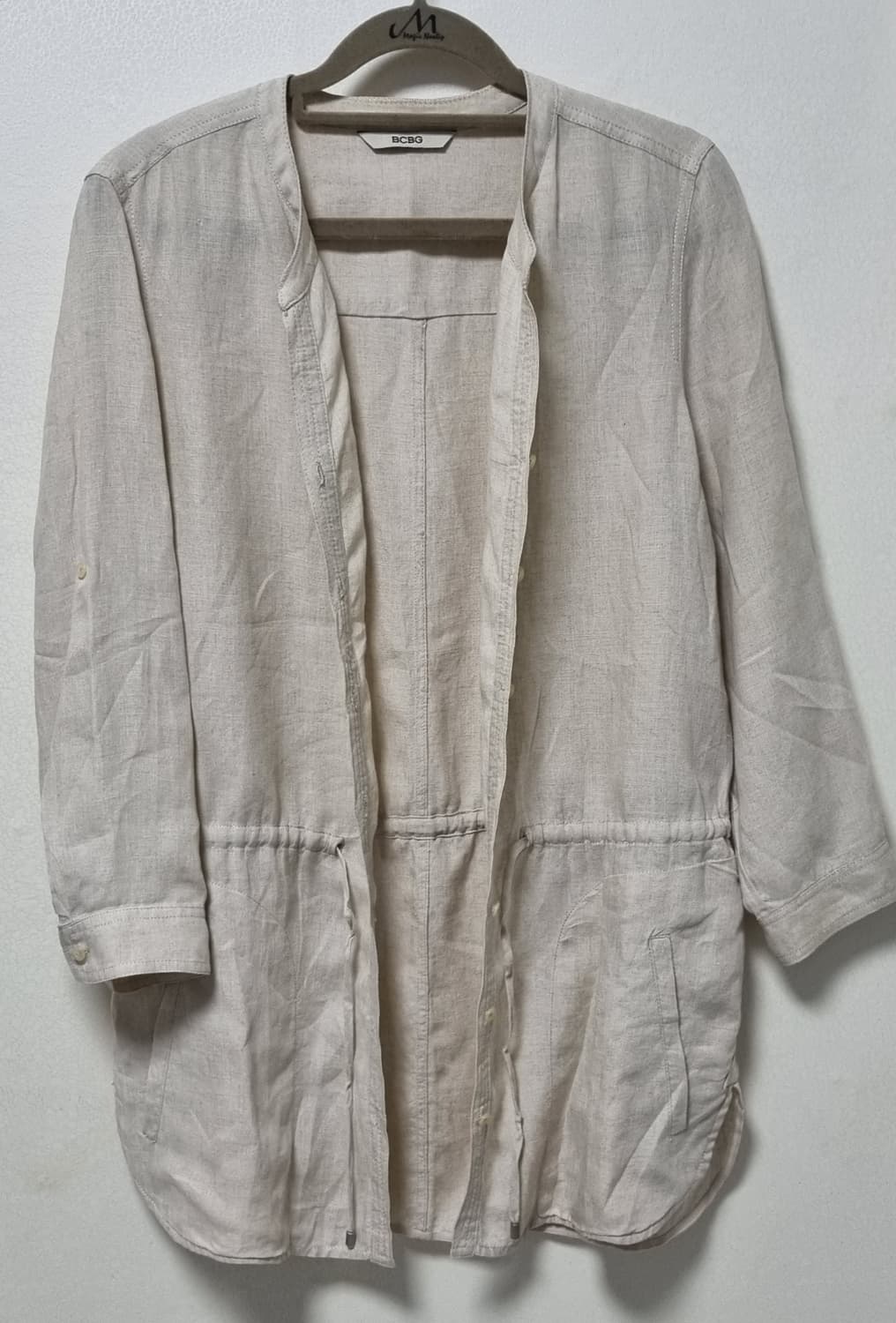 BCBG 린넨 마 블라우스 자켓 상품이미지7