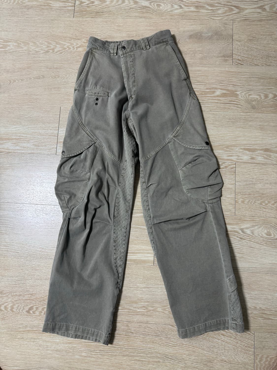 CORE:5 WASHED CARGO PANTS (SAND) S사이즈 상품이미지1