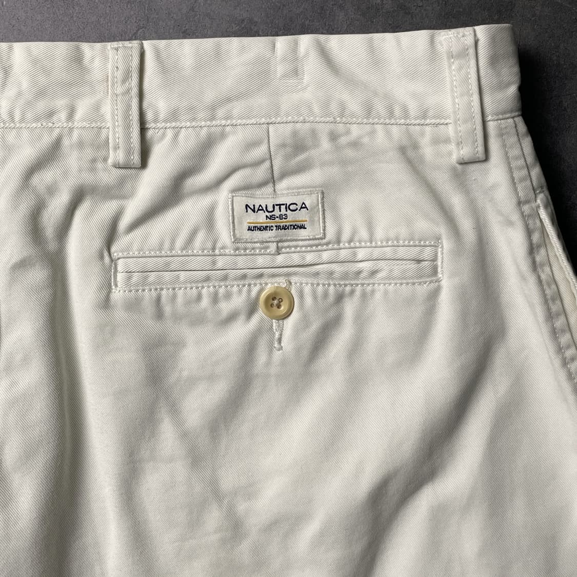 NAUTICA 노티카 아이보리 치노 하프팬츠 A01219 상품이미지8