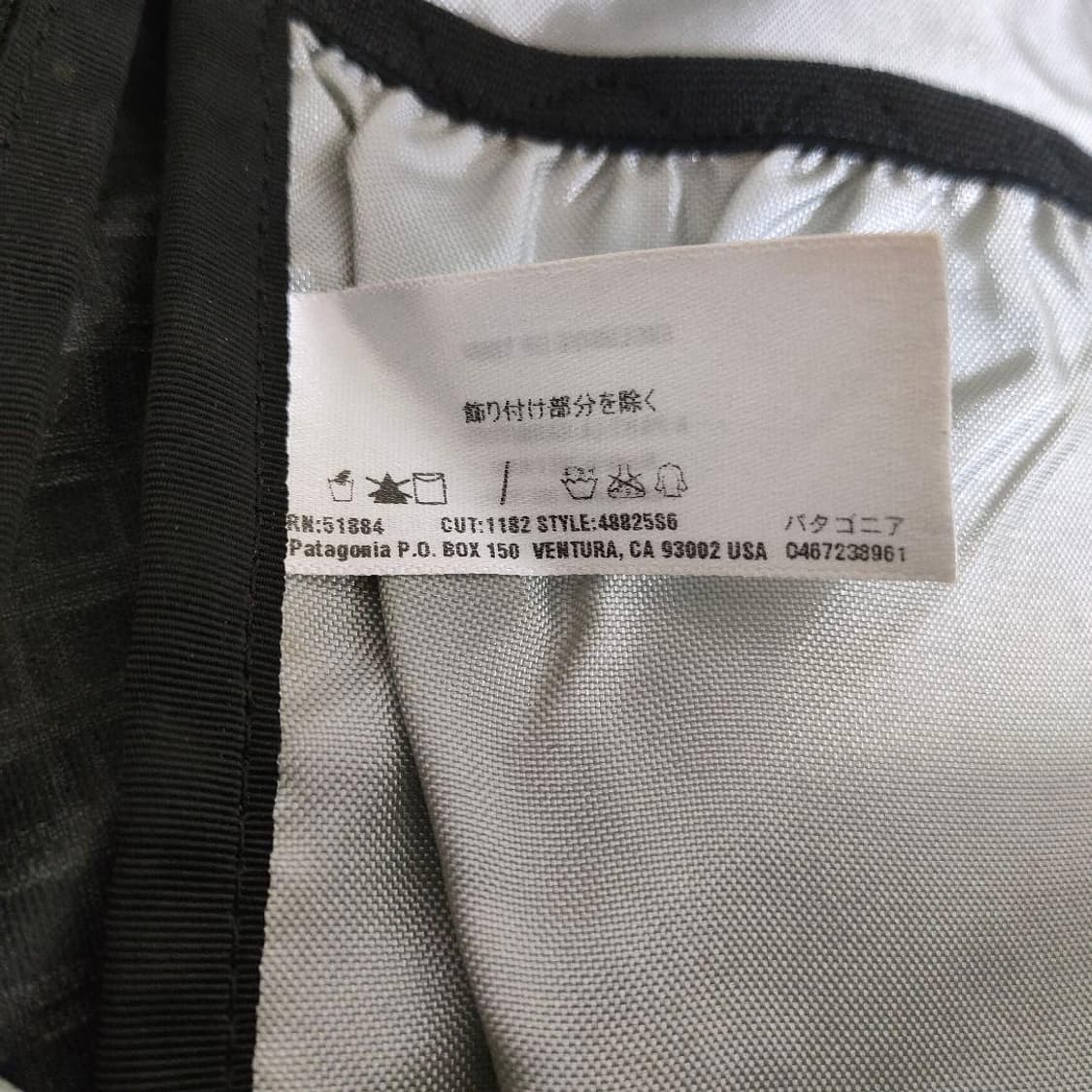 파타고니아 백팩 블랙 상품이미지6