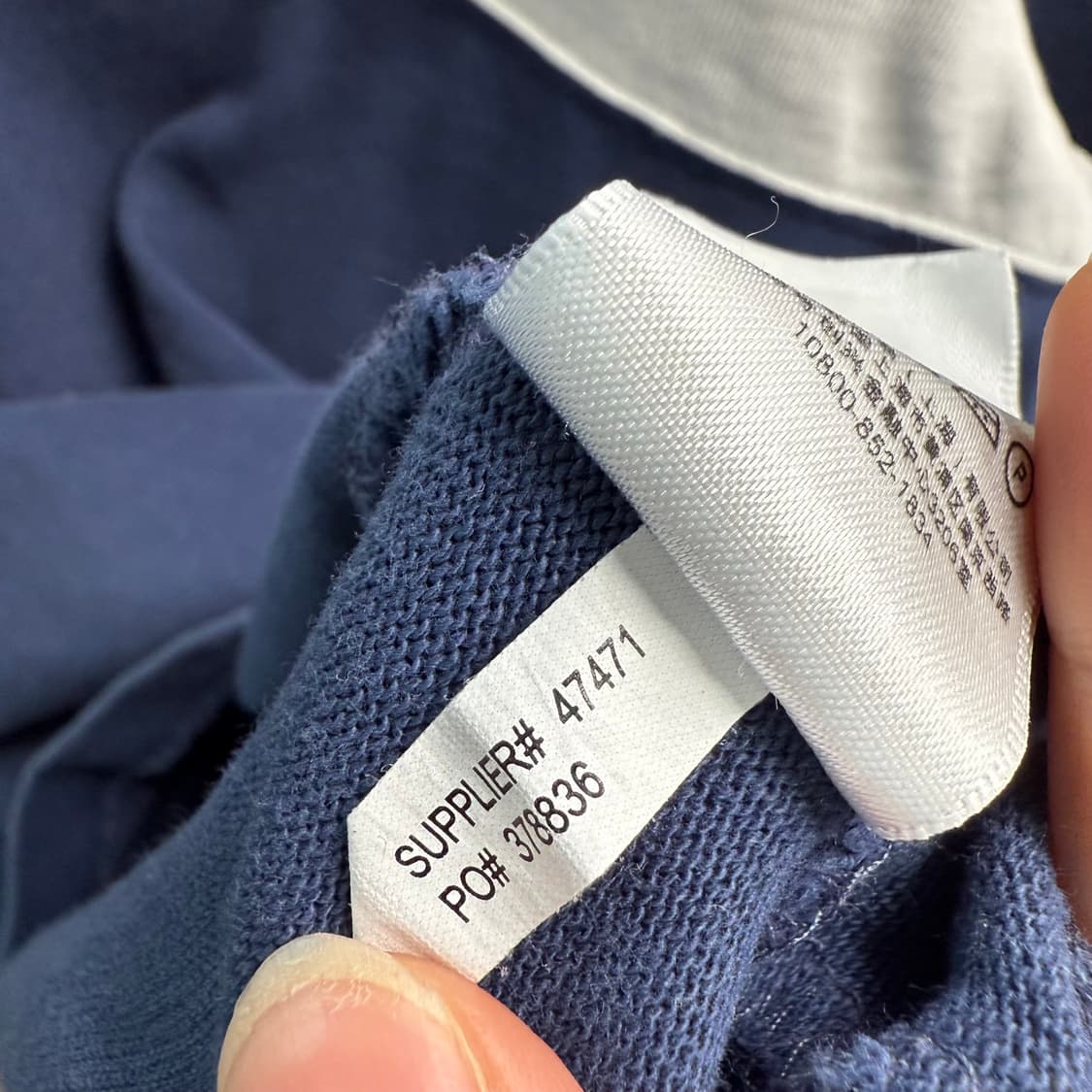 [L] 폴로 커스텀핏 네이비 럭비티 상품이미지8