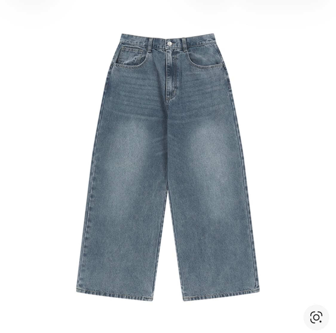 코이세이오 더블 스티치 데님 팬츠 블루 상품이미지1