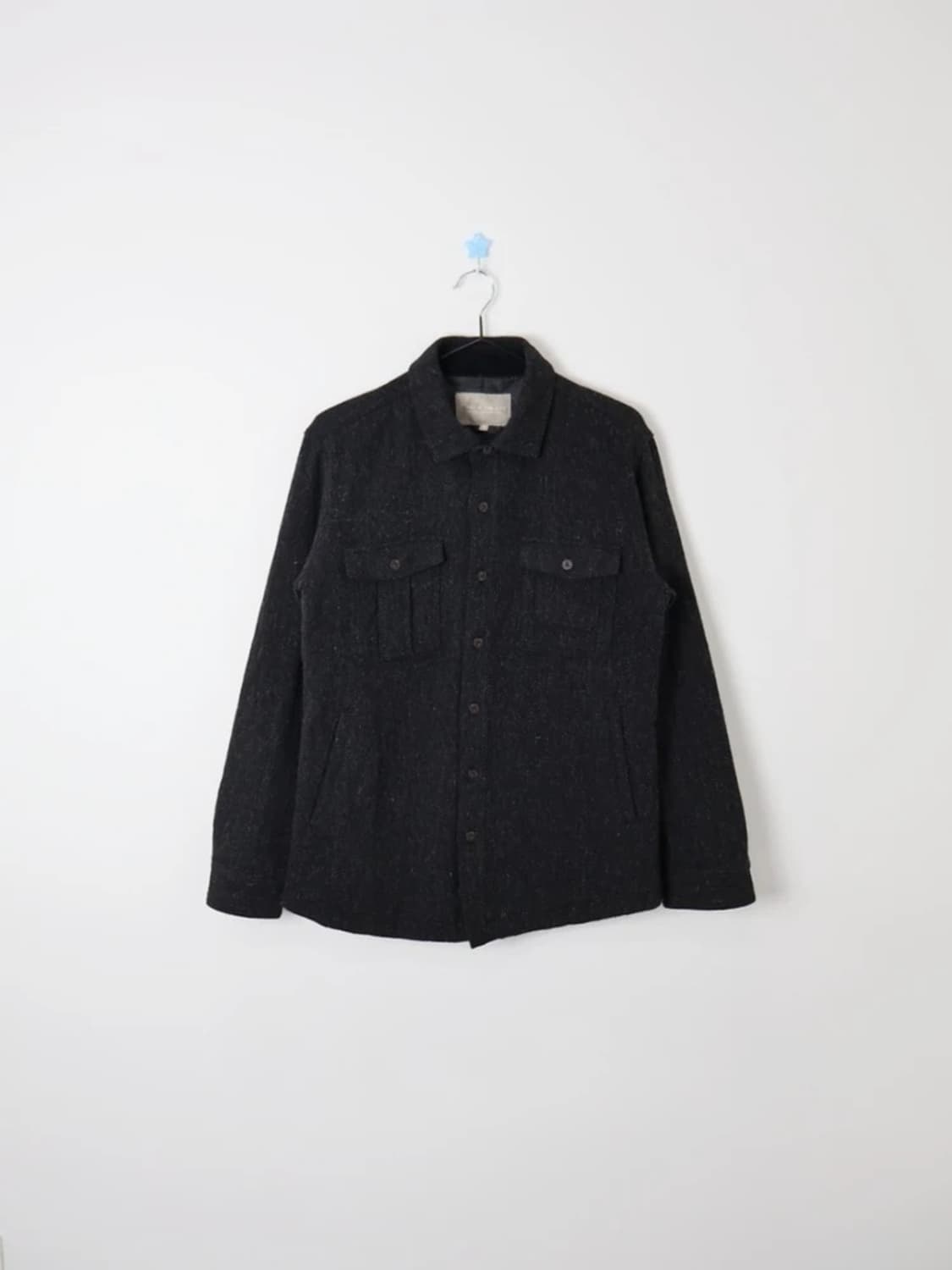 United Arrows Wool Quilted Shirt Jacket 상품이미지1