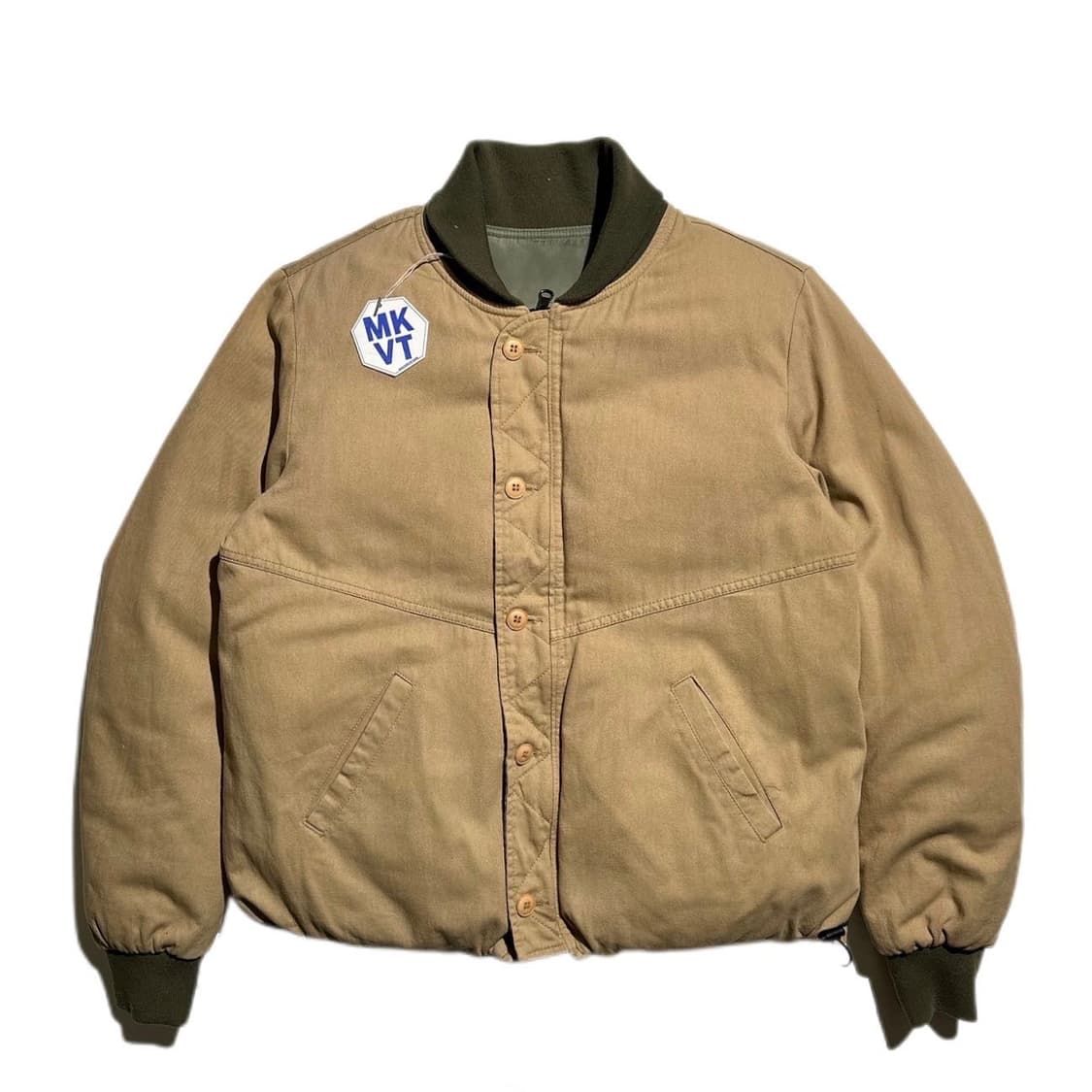 진호진스 리버시블 밀리터리 다운 푸퍼 패딩 상품이미지2