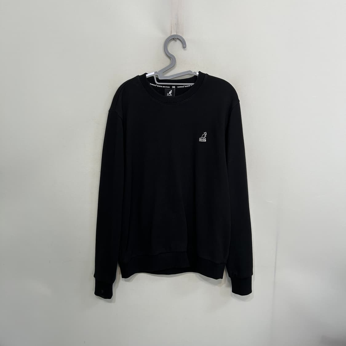 캉골 남성 맨투맨 블랙 95 상품이미지1