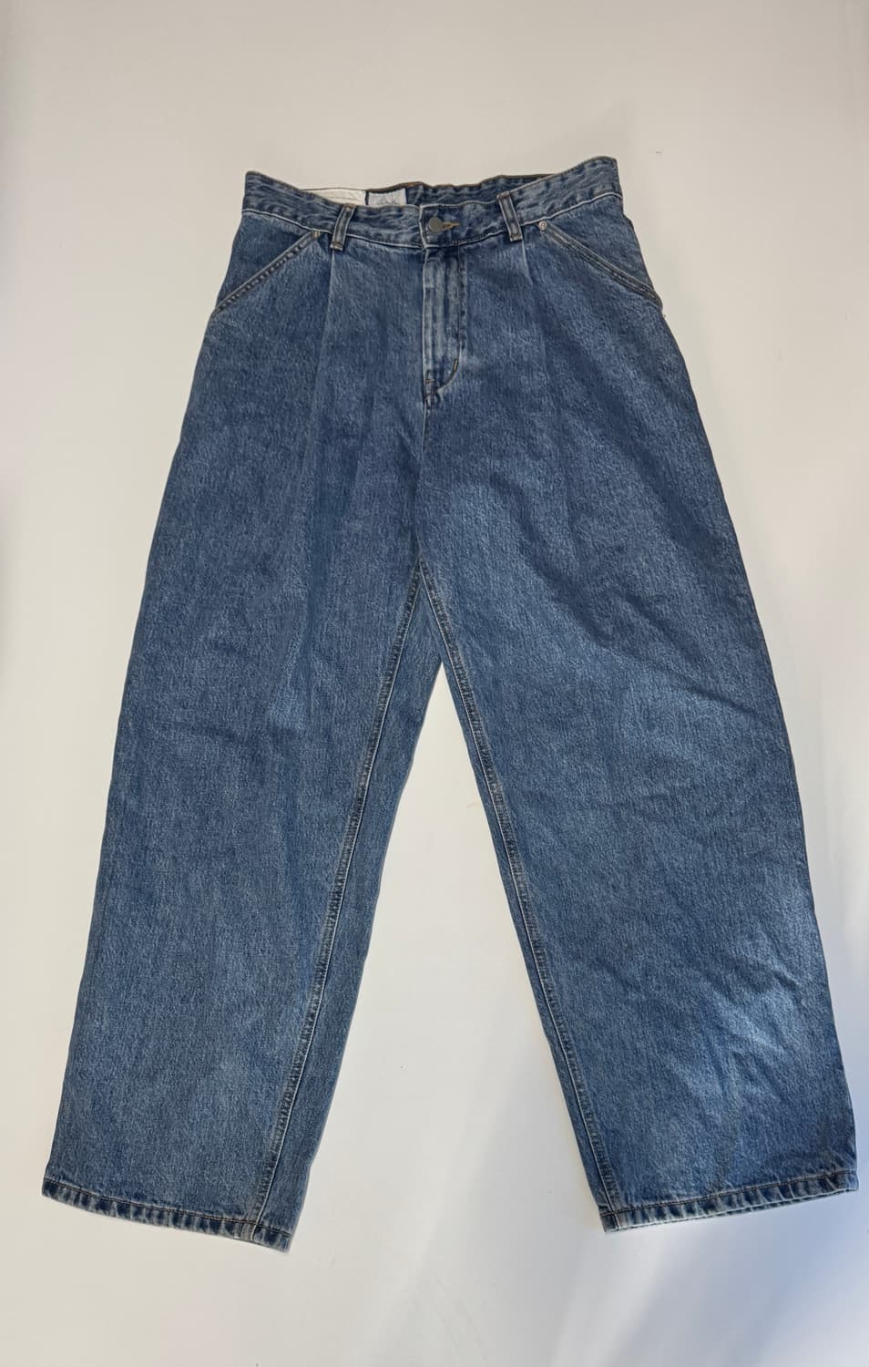 정품!! 유스 Youth 21시즌 와이드 데님팬츠 31.4인치 상품이미지1