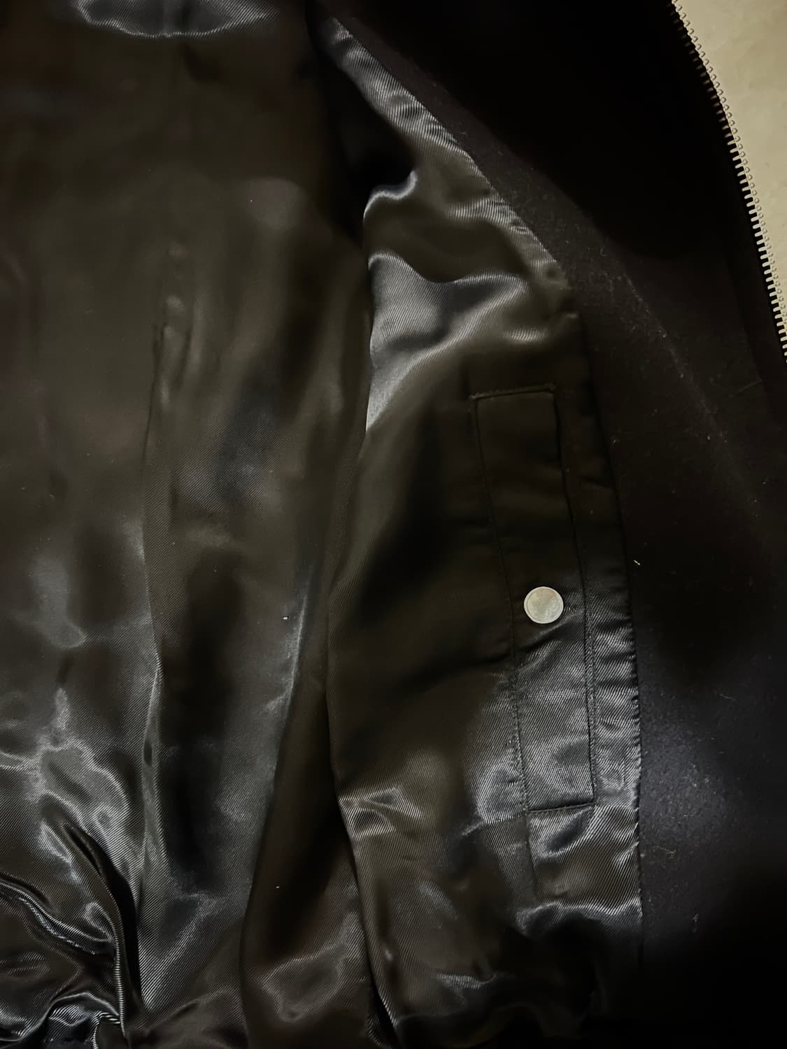 SANDRO Felt Wool MA-1 Blouson Jacket 상품이미지4