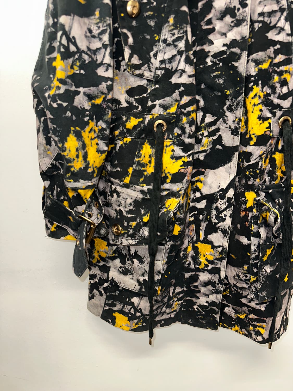 Vivienne westwood프린트 금장버튼 하프 자켓 40  상품이미지8