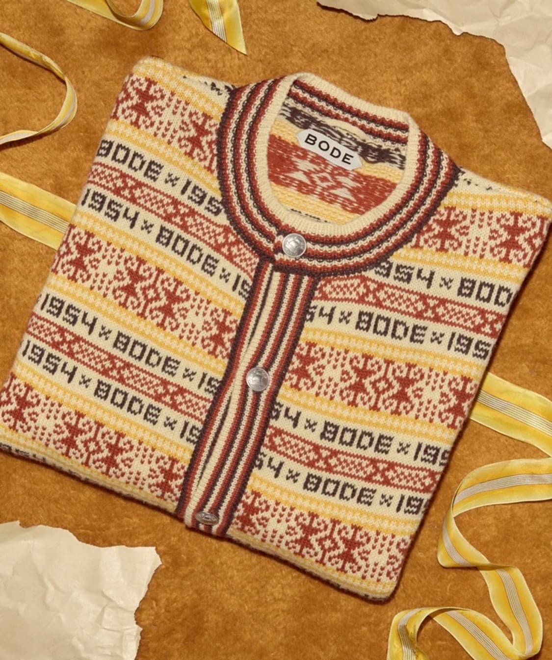 [M]보디 BODE Marzipan 울 집업 가디건 상품이미지7