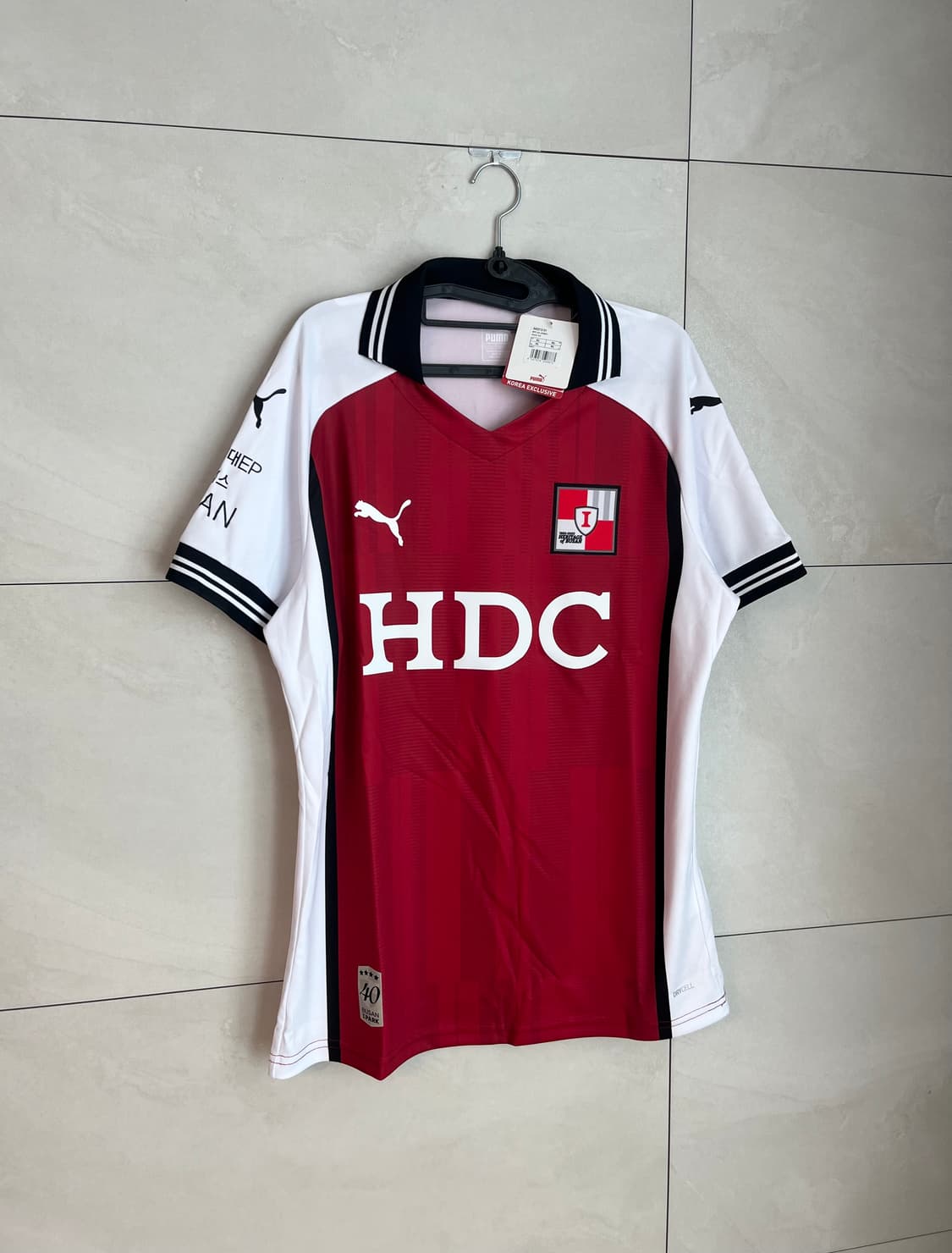 [XL/새상품]K리그 푸마x부산아이파크 40주년 유니폼 져지 상품이미지2