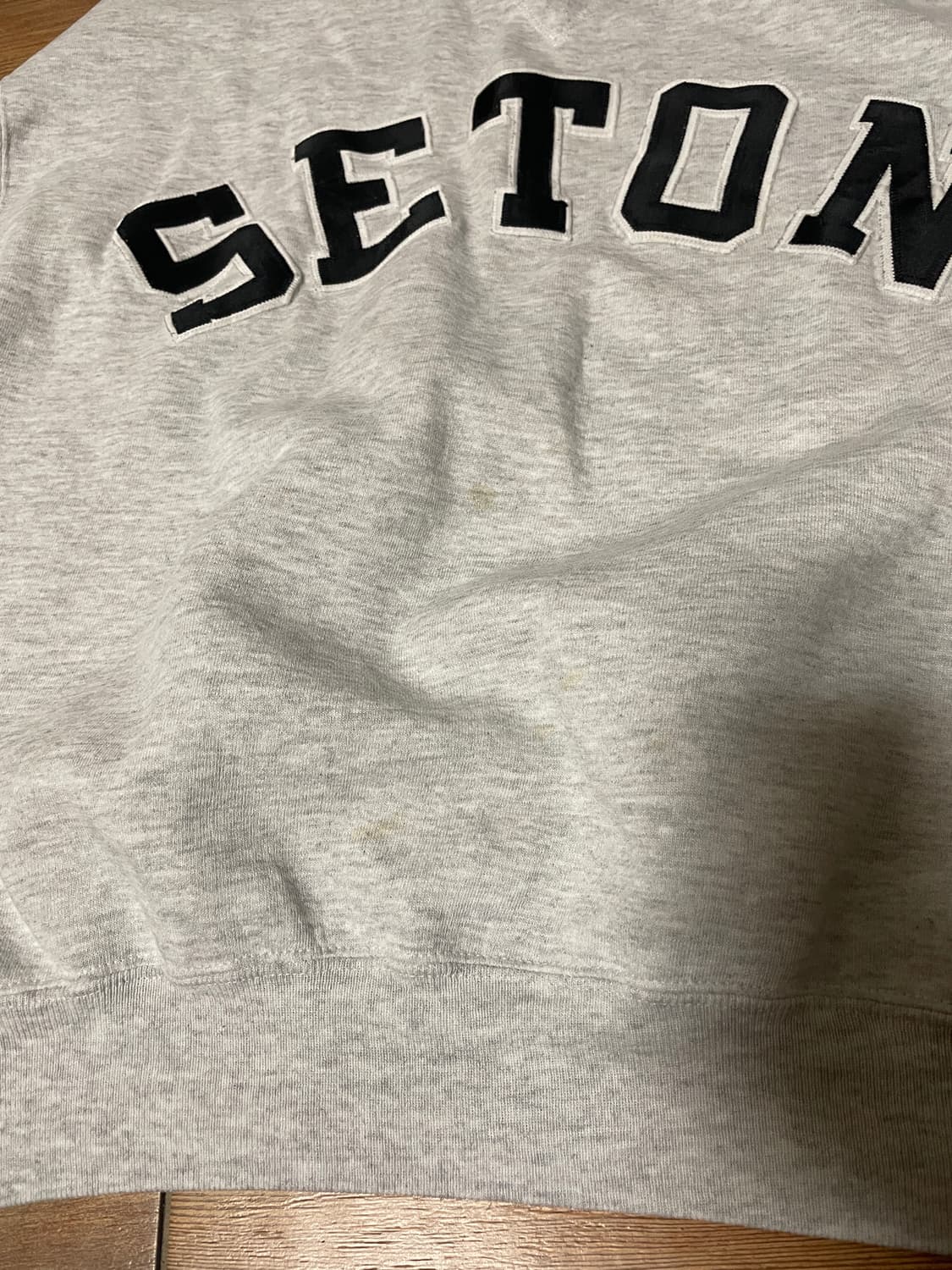 90s 러셀 스웻셔츠 그레이 XL 상품이미지5