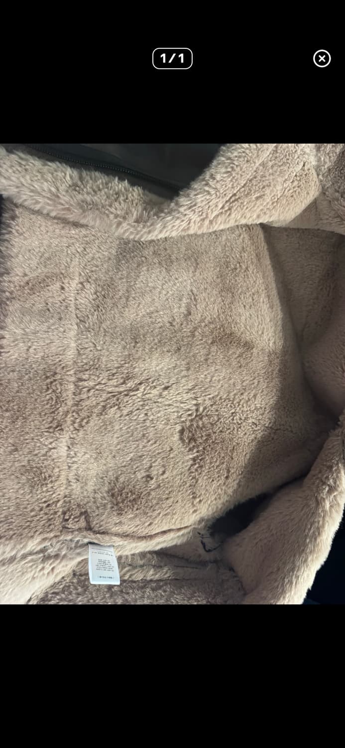 정서님 착용) 보헤미안서울 보헴서 22fw 하이넥 무스탕 브라운 상품이미지5