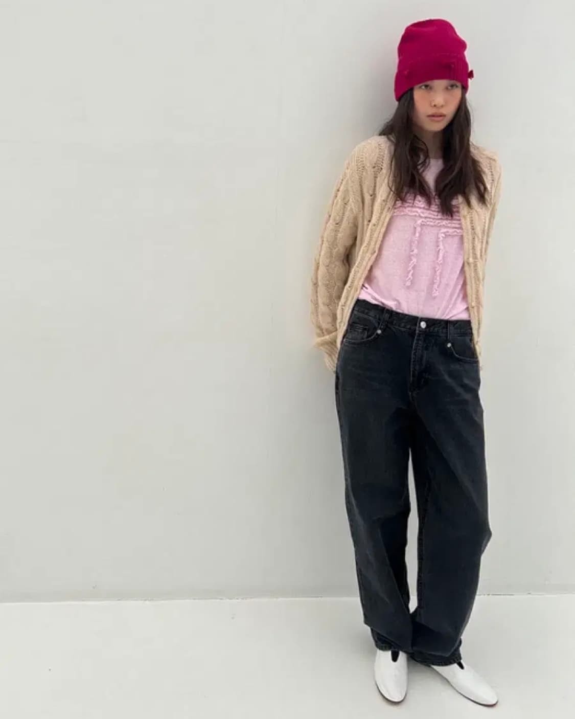 [M] 포니테일 대디 배기진 상품이미지1