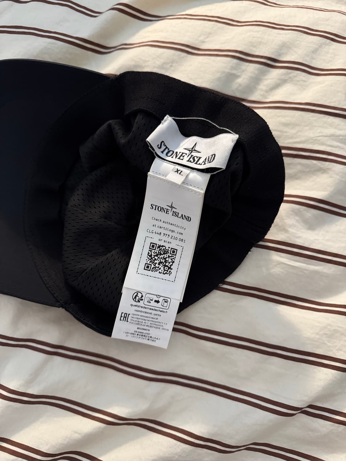 스톤아일랜드 나일론메탈 볼캡 24ss 상품이미지2