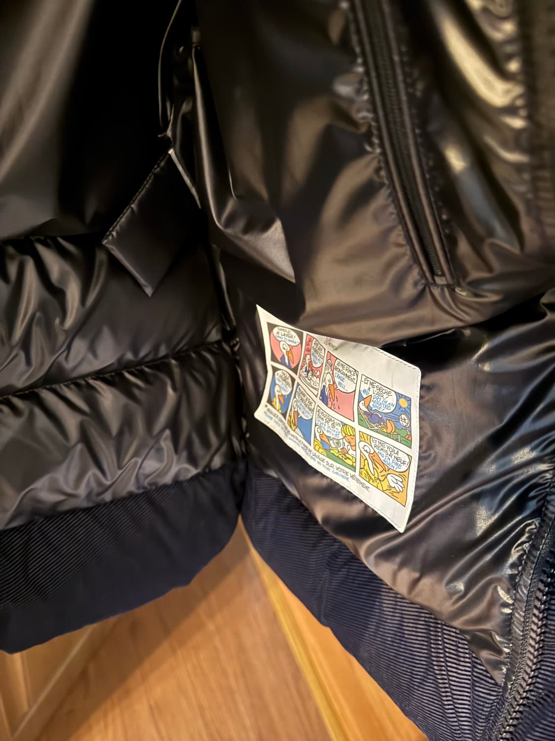 몽클레어 룰 패딩 점퍼 네이비 상품이미지3