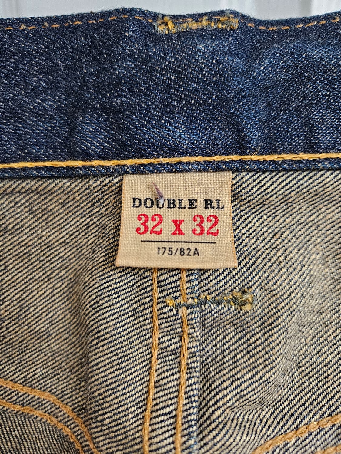 RRL 스트레이트 레그 청바지 32인치 상품이미지5