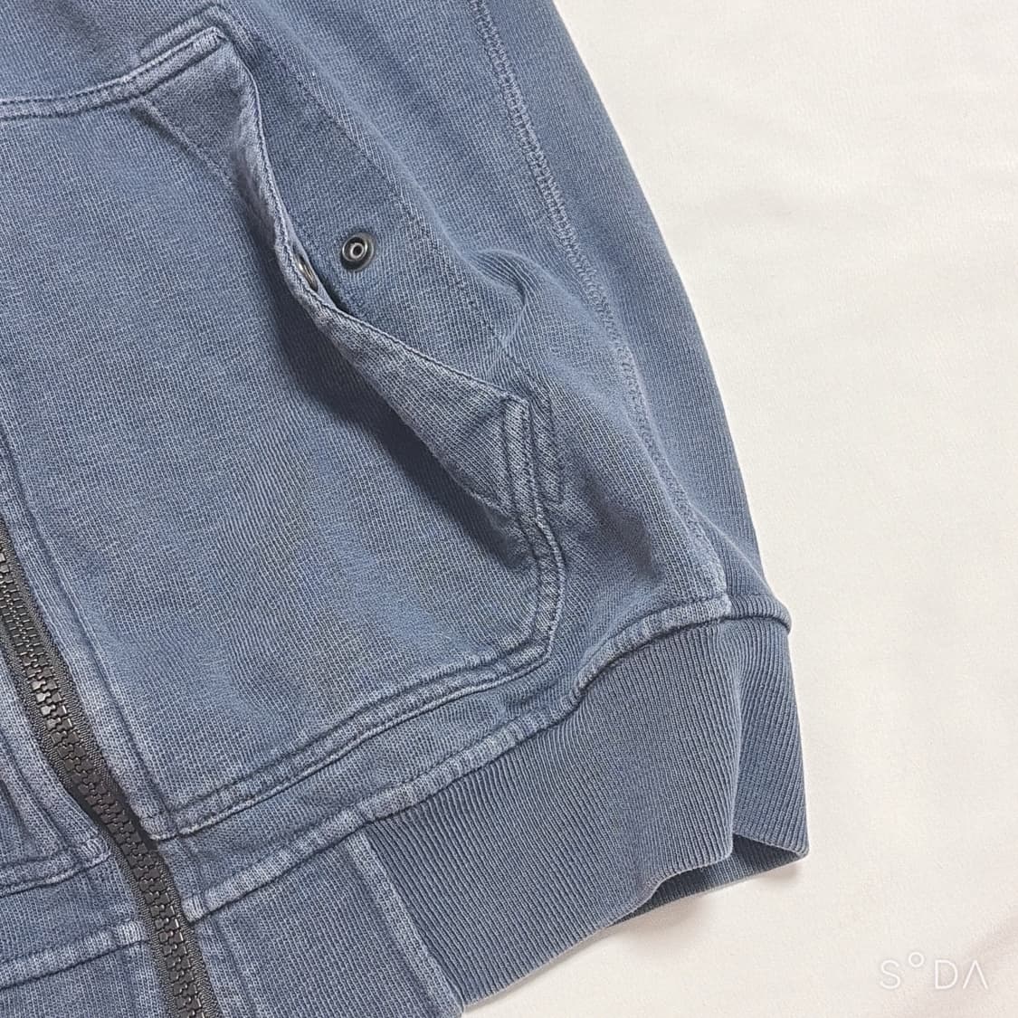 스톤아일랜드 주니어 네이비 후드 집업 12/156 상품이미지5