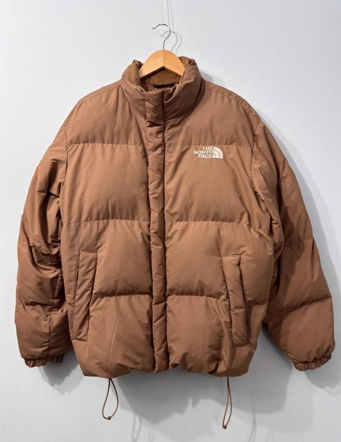 노스페이스 눕시 패딩 브라운 105 상품이미지1