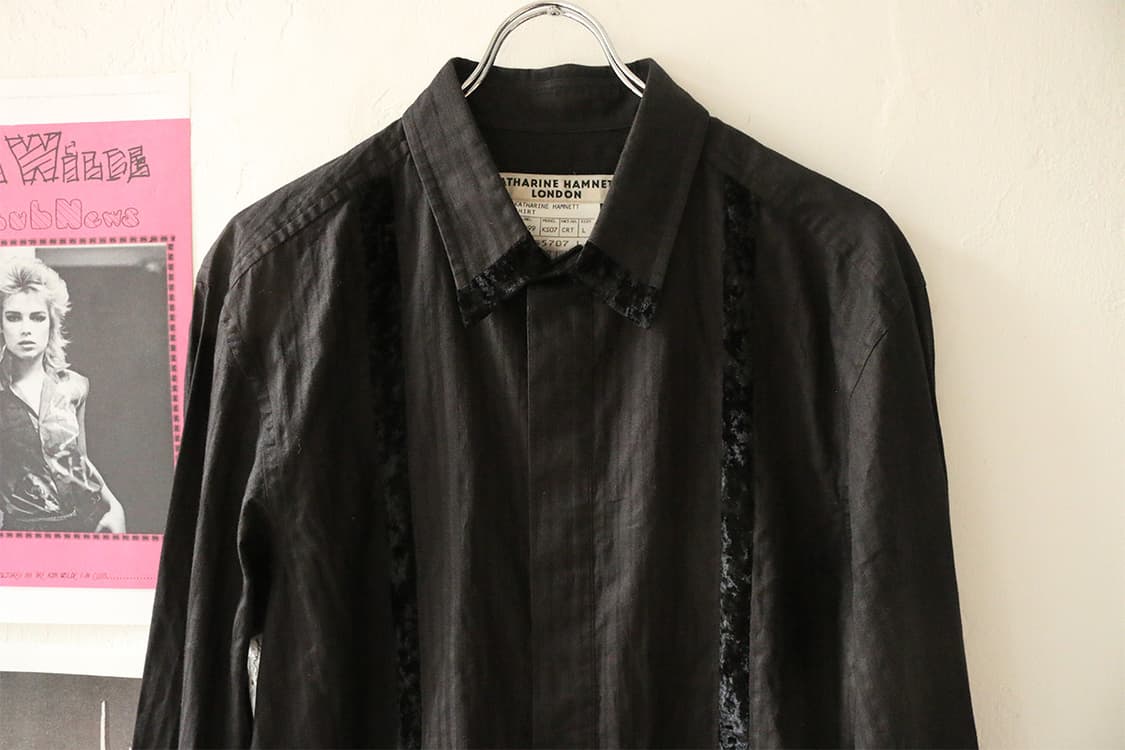 캐서린 햄넷 런던 블랙 셔츠 상품이미지4