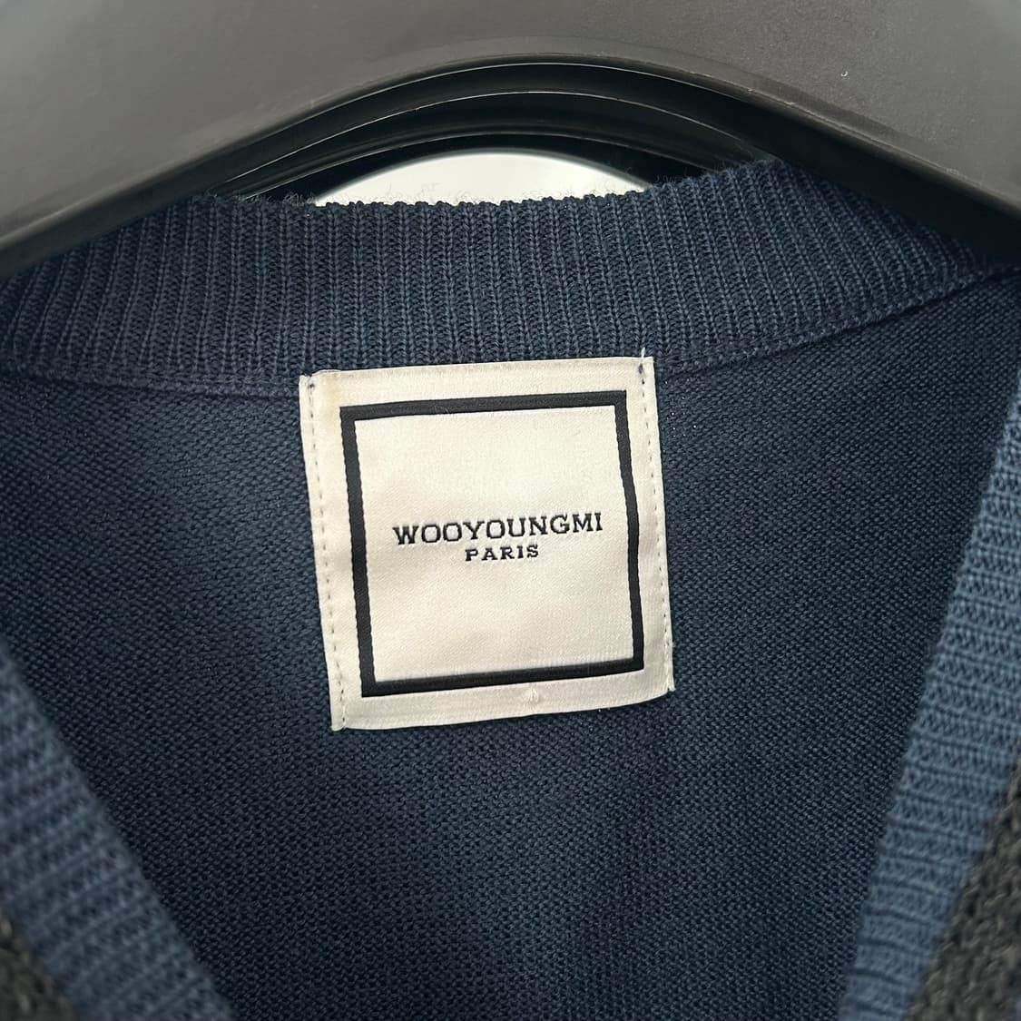 우영미 투톤 니트 상품이미지8