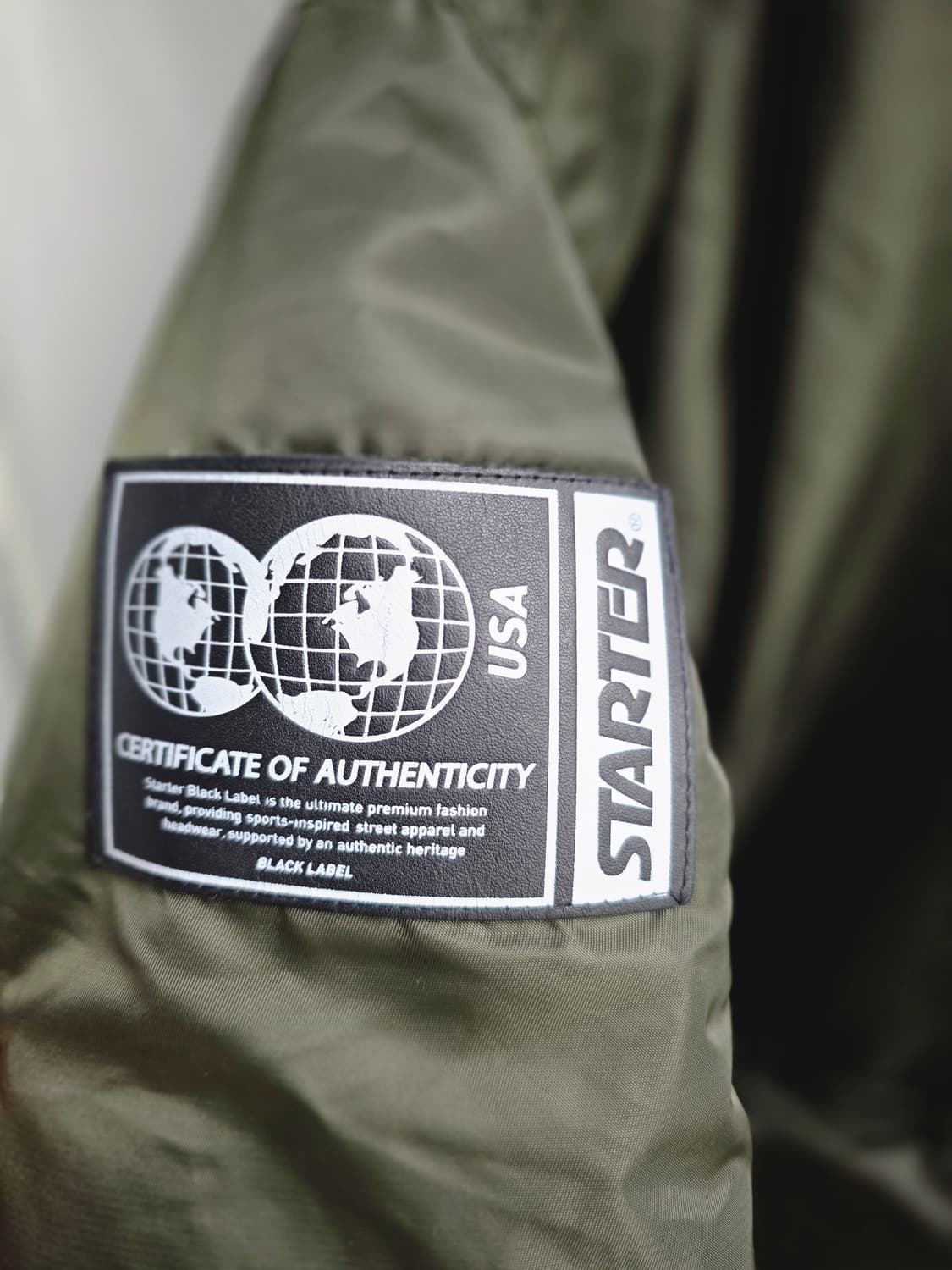 스타터 블랙 라벨  항공 B-2 다운점퍼 L 상품이미지4