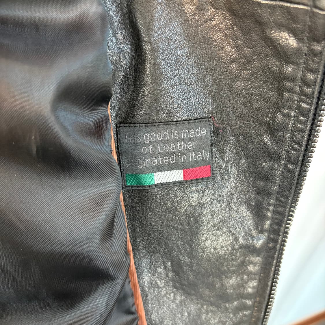 헤스티지 블랙 레더 라이더 자켓 상품이미지6