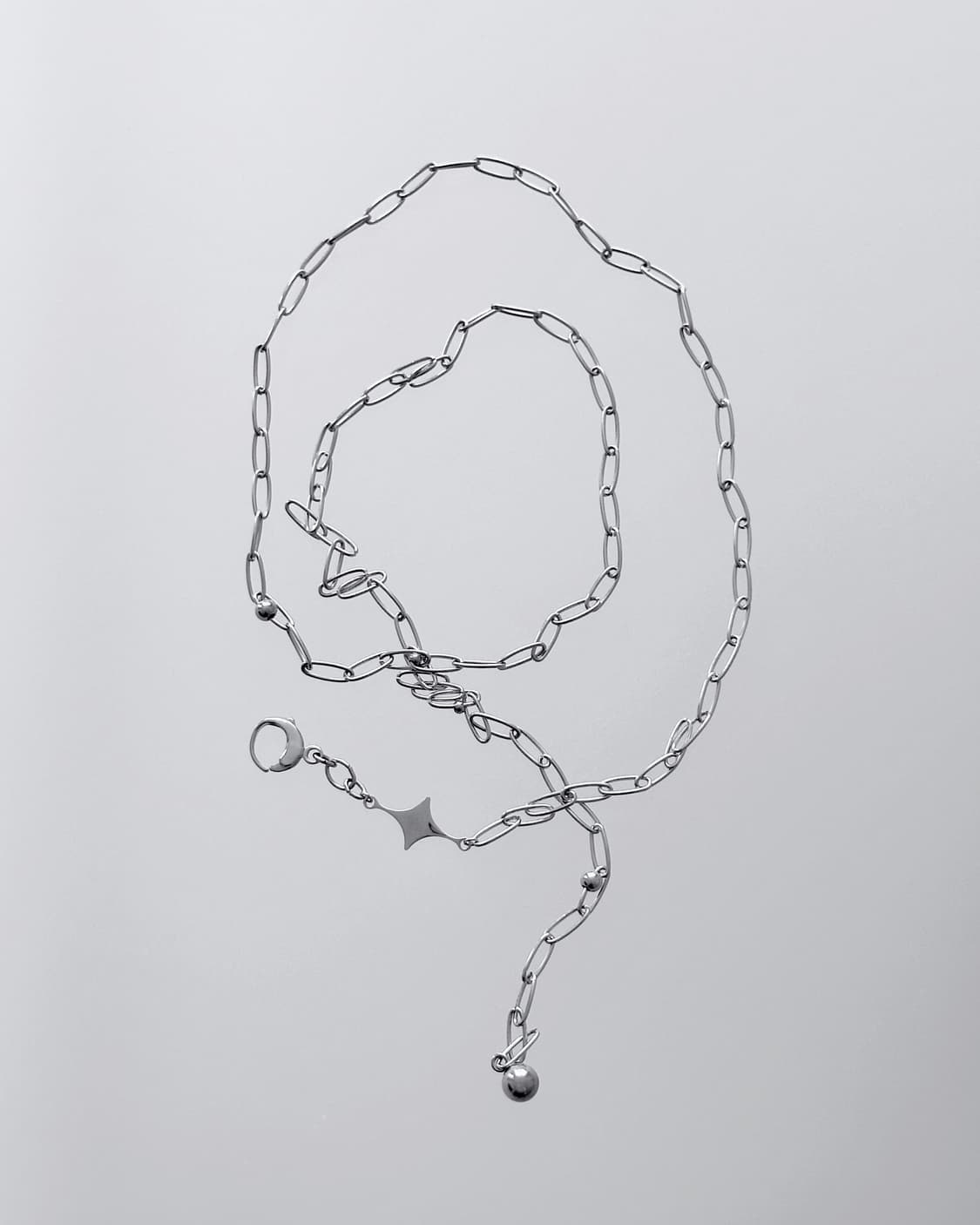 Twinkle chain necklace & belt 상품이미지3