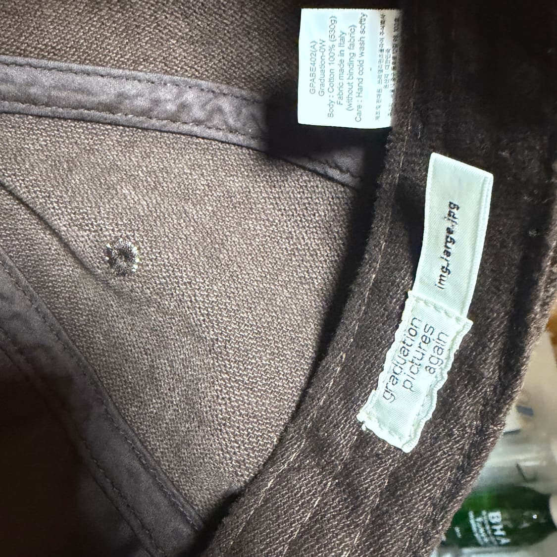 테프스토어즈 Agent - ⒻItaly (B/B) 볼캡 라지 상품이미지7