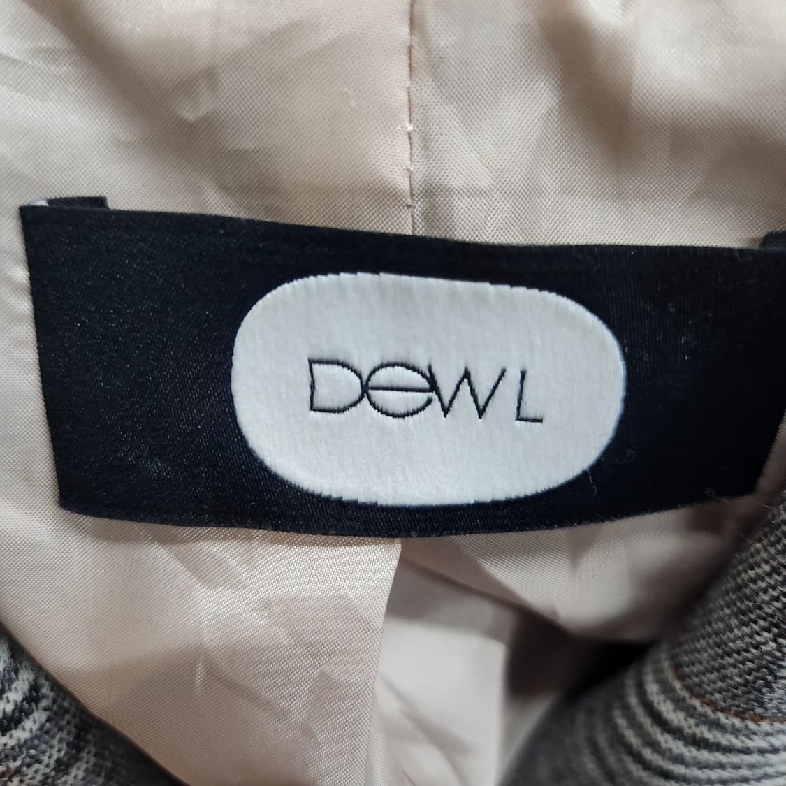 DeWL 듀엘 체크 더블 자켓 55(S) 상품이미지5