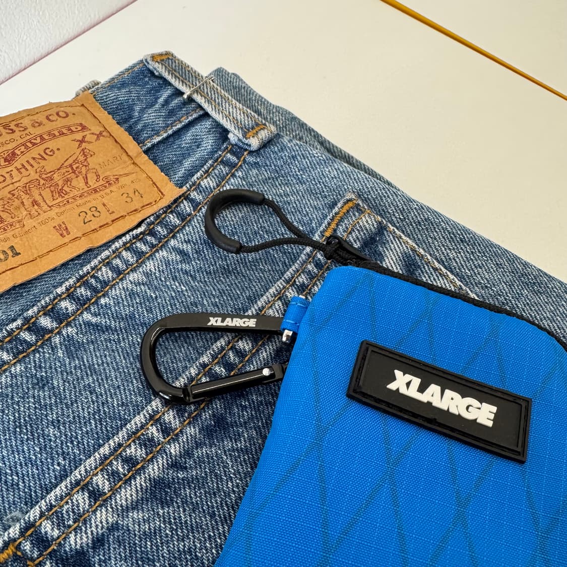 XLARGE 카라비너 동전지갑 키링  상품이미지2