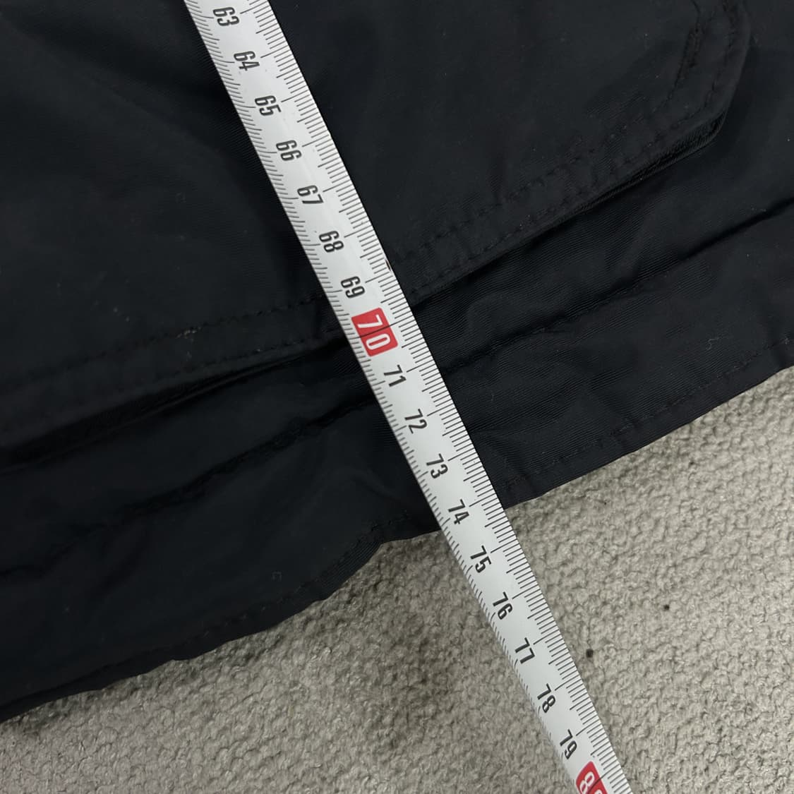 아베크롬비 블랙 패딩 점퍼 후드 퍼 XL 상품이미지5