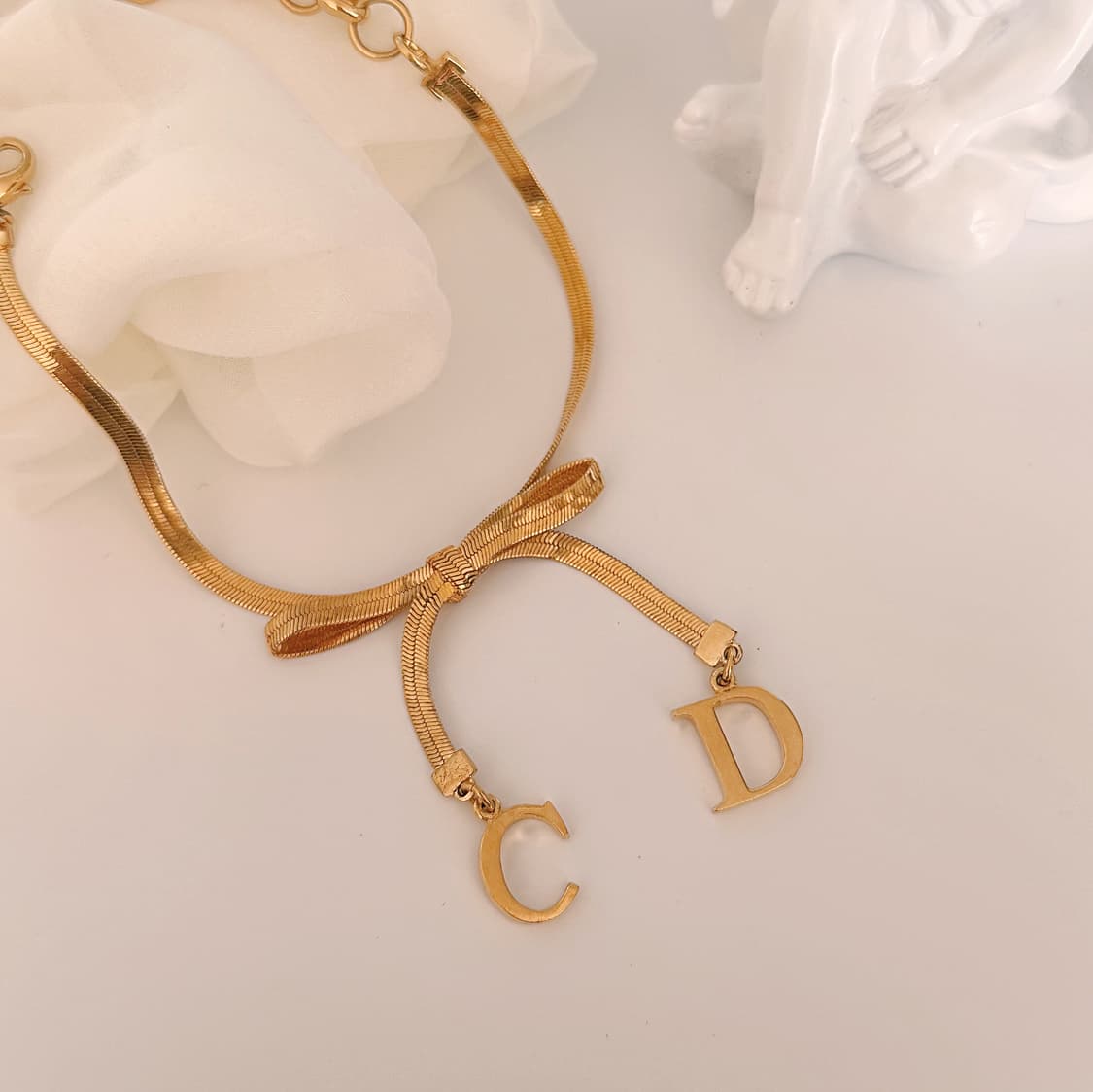 디올 리본 팔찌 상품이미지2