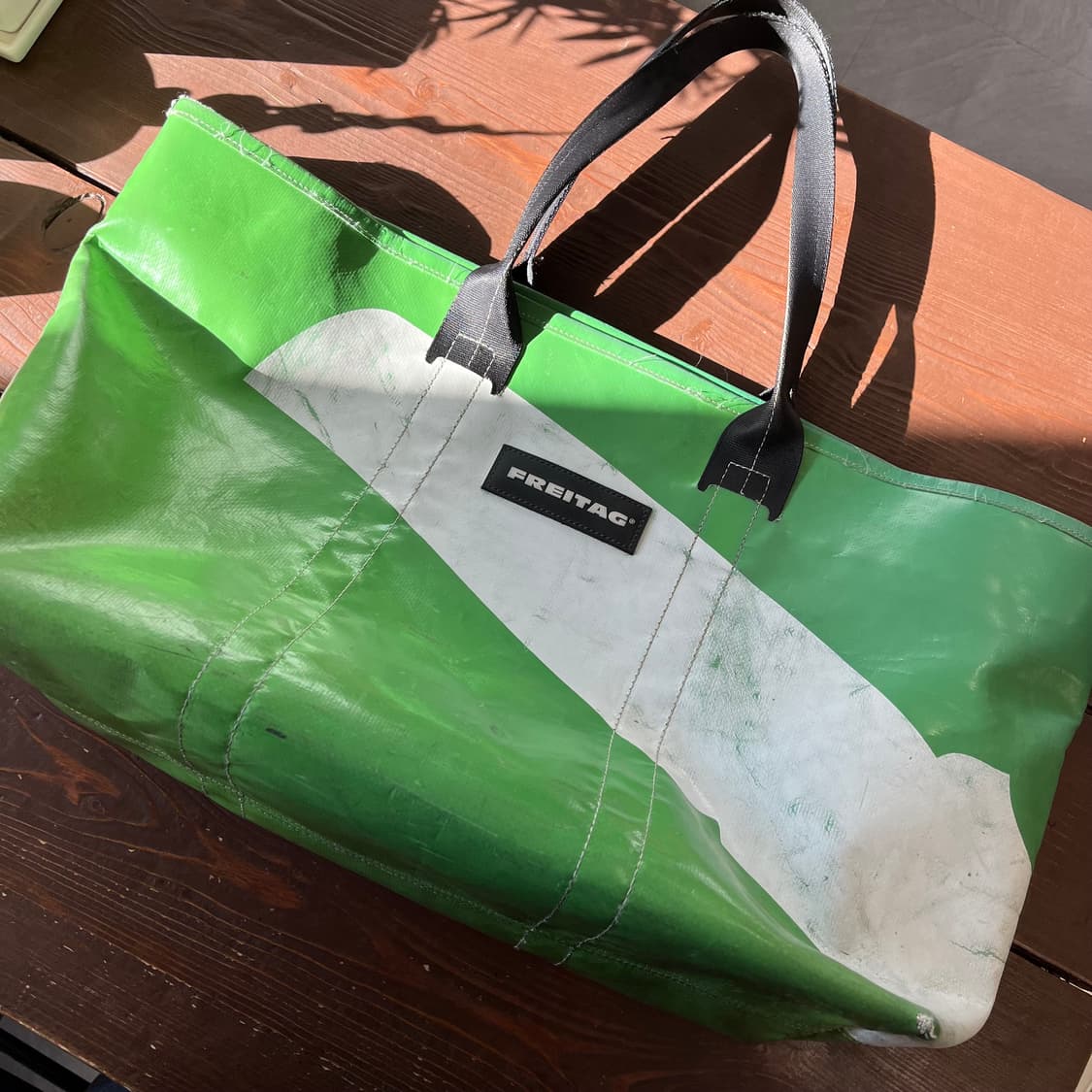 프라이탁 정품 그린 구형 쿠퍼 백 상품이미지1