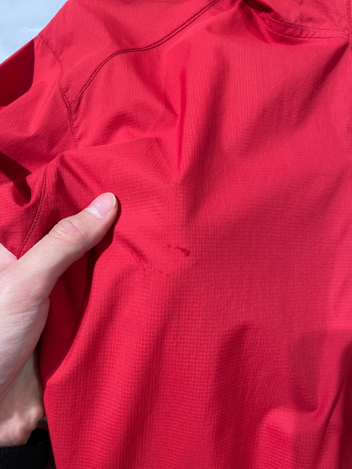 아크테릭스 맨즈 레드 인센도 후디 자켓 상품이미지10