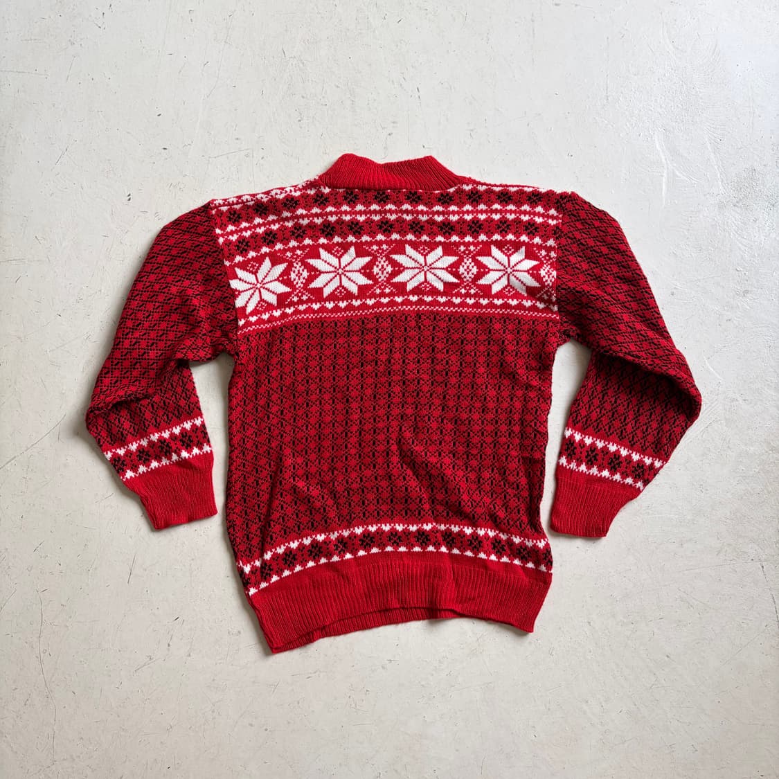 80s USA 아메리칸 프라이드 빈티지 아크릴 니트 M 상품이미지7