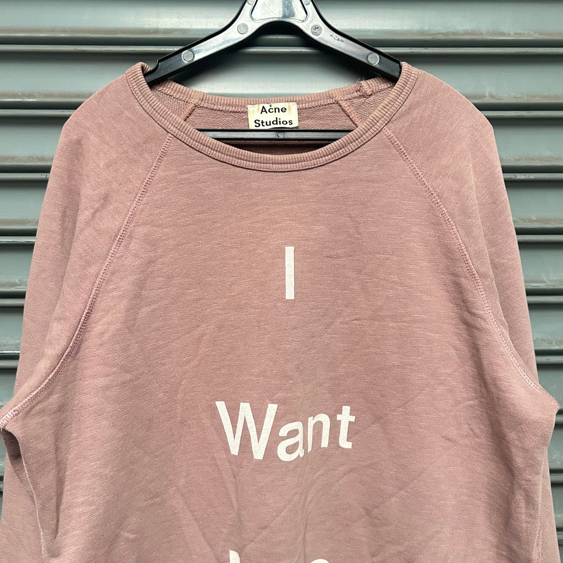 Acne studio 로고 맨투맨 상품이미지2