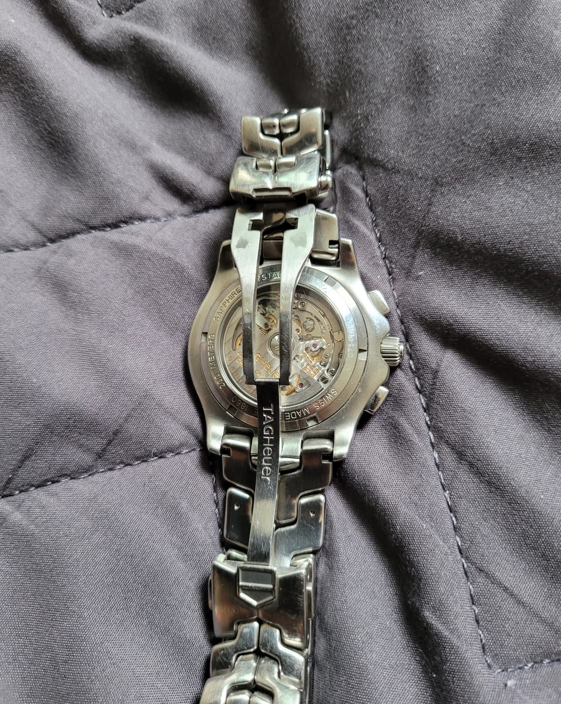 [정품] 테크호이어 손목시계 은장 한정판 상품이미지3
