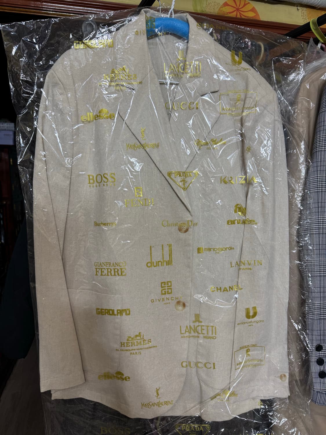 맨인스토어 린넨 블레이저 L 상품이미지1