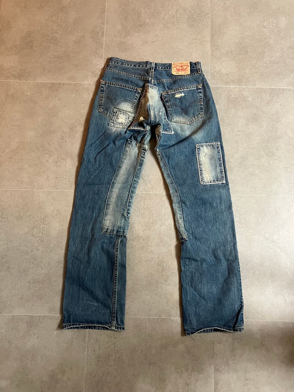 빈티지 리바이스 리메이크 데님팬츠 언더커버맛 상품이미지4