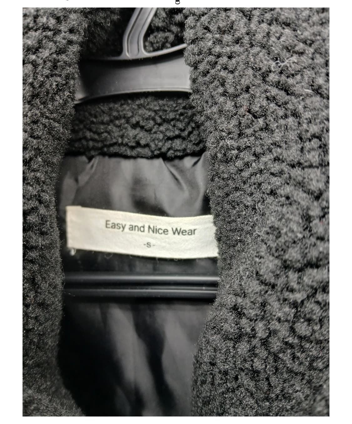 테디퍼 안감 하이넥 집업 패딩 점퍼 상품이미지3