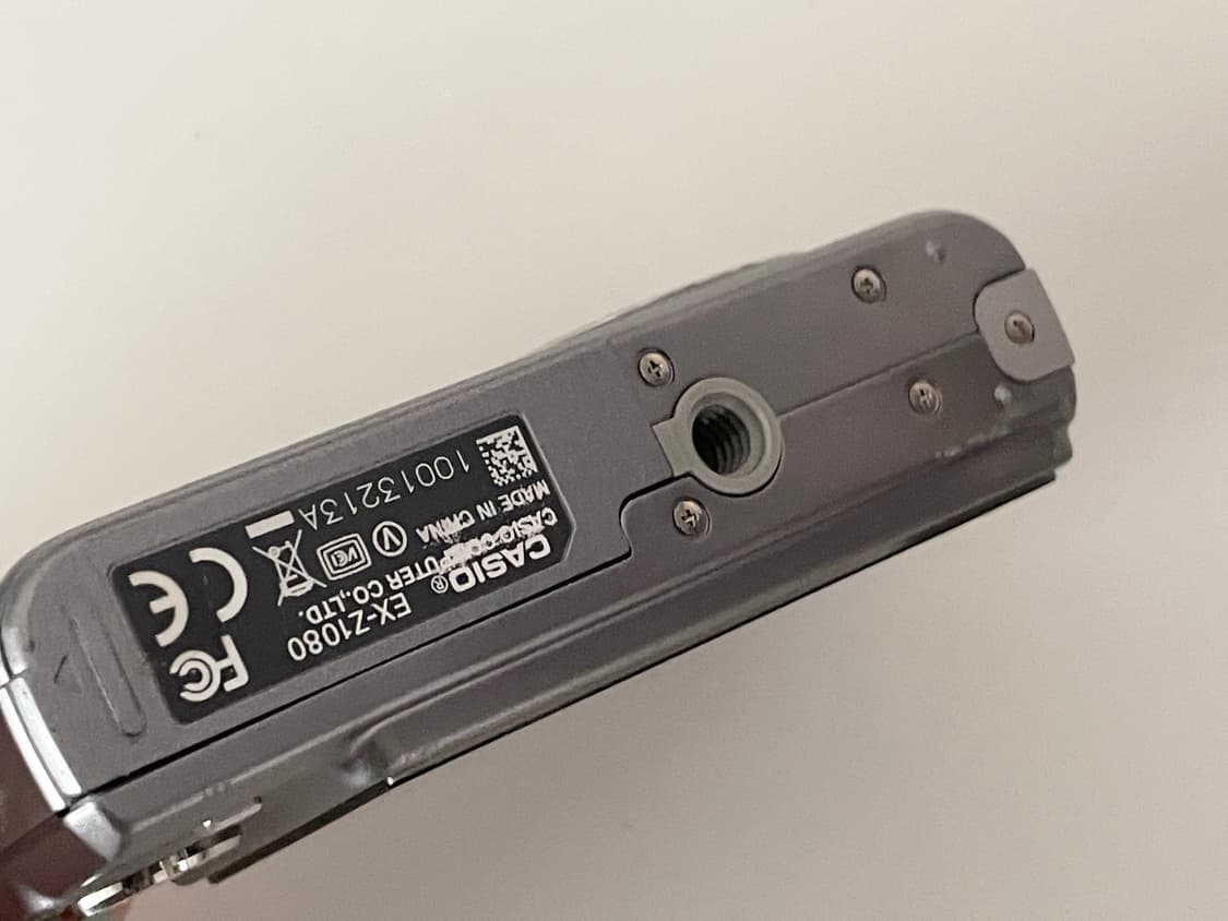 은채디카) casio exilim 카시오 엑슬림 z1080 빈티지 디카 상품이미지5