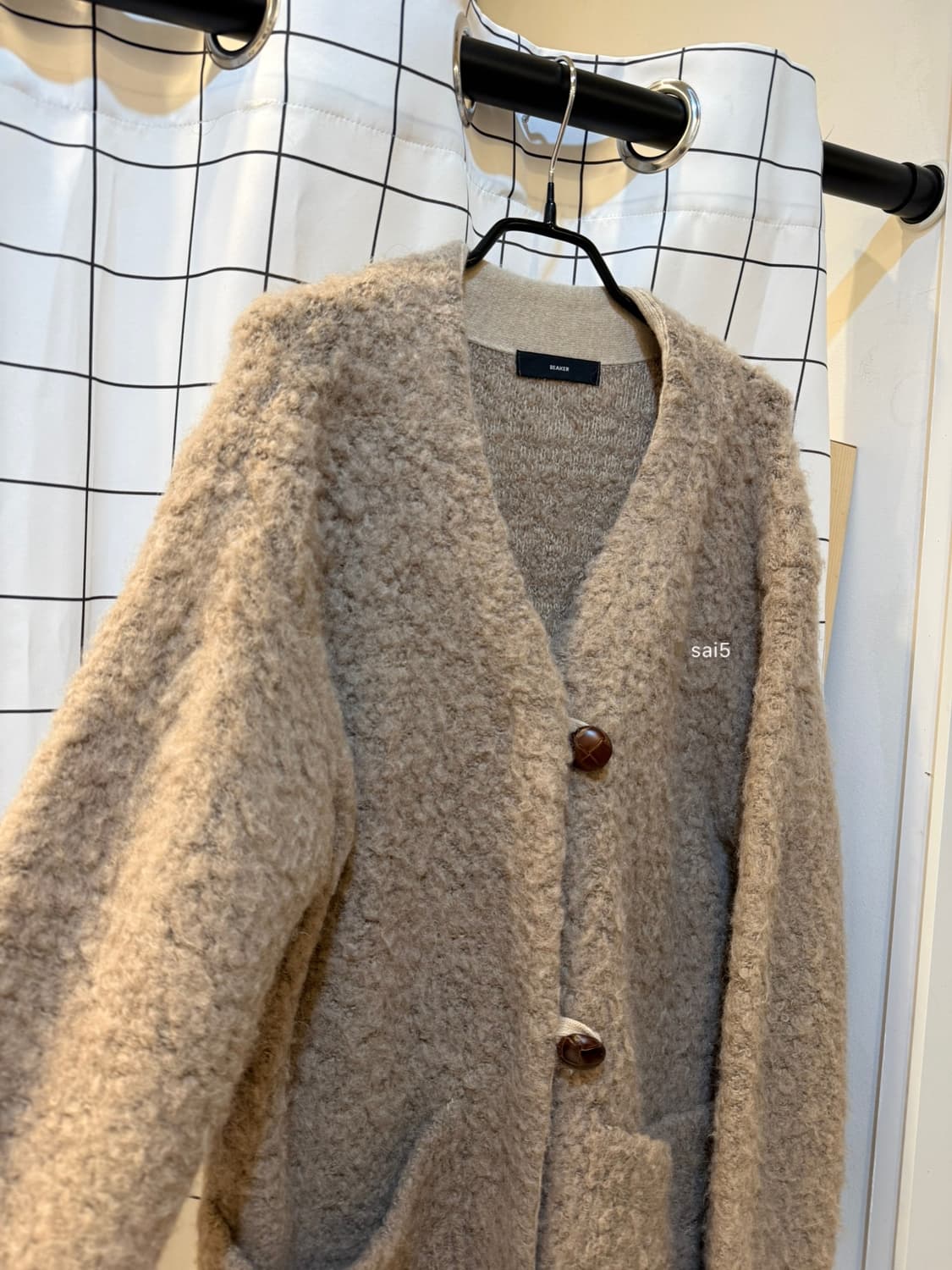 비이커 부클 가디건 상품이미지4