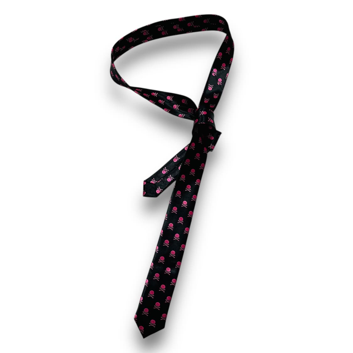 Funk Smile Skull Logo Vintage Dark Tie 상품이미지2